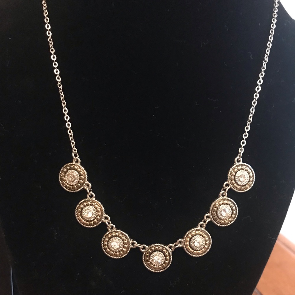 Gold, Silver, Rhinestone 3piece Statement set
